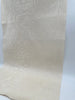 Ecru White Silk Moire For Home Textile Interior Fabrics, Watermark Pattern.