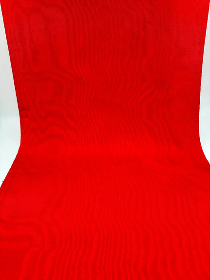 Red Home Textile Interior Fabrics, Watermark Pattern.