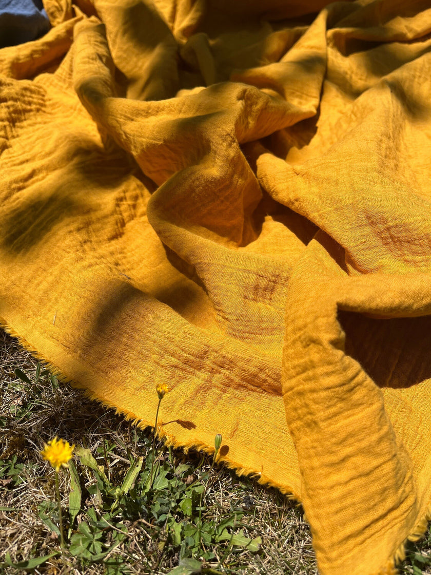 Metre ile Muslin Kumaş - Organik Muslin Kumaş - Bebek Pamuklu Muslin - Metre ile 2 Katlı Gazlı Bez Kumaş, 150 CM GENİŞLİK. Yenidoğan Battaniyesi, Çok Renkli Seçenekler Mevcuttur.