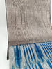Dark Silver Gray Silk Moire, Watermark Pattern.