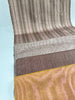 Striped Silk Moire Fabric, Watermark Pattern.
