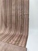 Striped Silk Moire Fabric, Watermark Pattern.