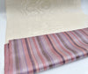 Pin Pink Striped Silk Home Textile Interior Fabrics Watermark Patterns.