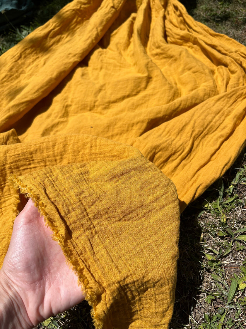 Metre ile Muslin Kumaş - Organik Muslin Kumaş - Bebek Pamuklu Muslin - Metre ile 2 Katlı Gazlı Bez Kumaş, 150 CM GENİŞLİK. Yenidoğan Battaniyesi, Çok Renkli Seçenekler Mevcuttur.