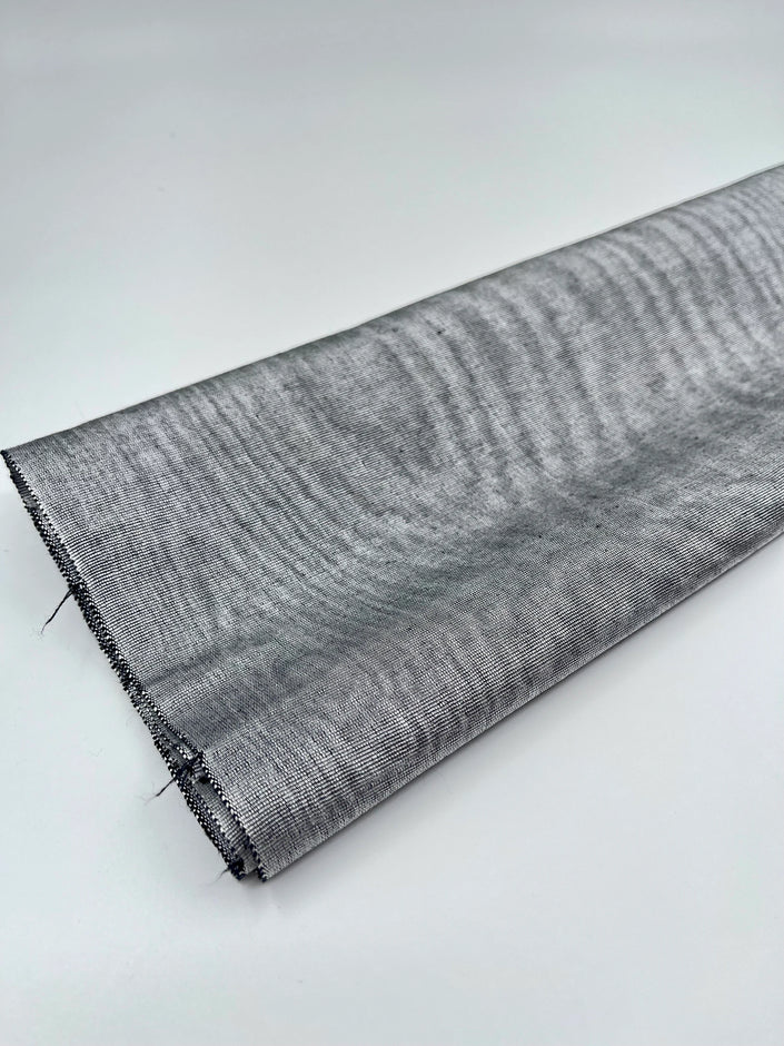 Silver Gray Silk Moire, Watermark Patterns.