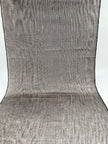 Dark Silver Gray Silk Moire, Watermark Pattern.