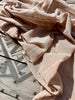 Linen Gauze Unbleached / Light Brown Natural Fabric.
