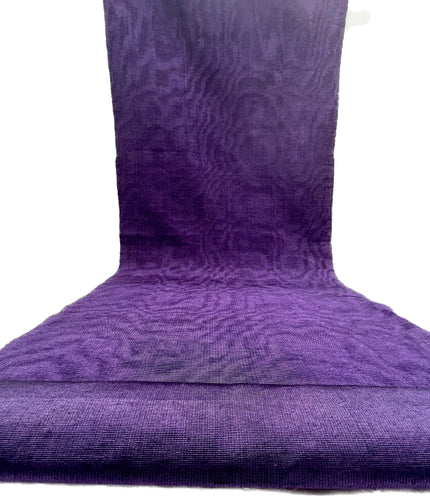 Purple Silk Home Textile Interior Fabrics Watermark Patterns.