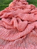 Pastel Orange Linen Fabric By The Yard, Textured Natural Fabrics.