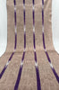 Ikat Purple Striped Silk Upholstery Home Textile Interior Fabrics Moire.