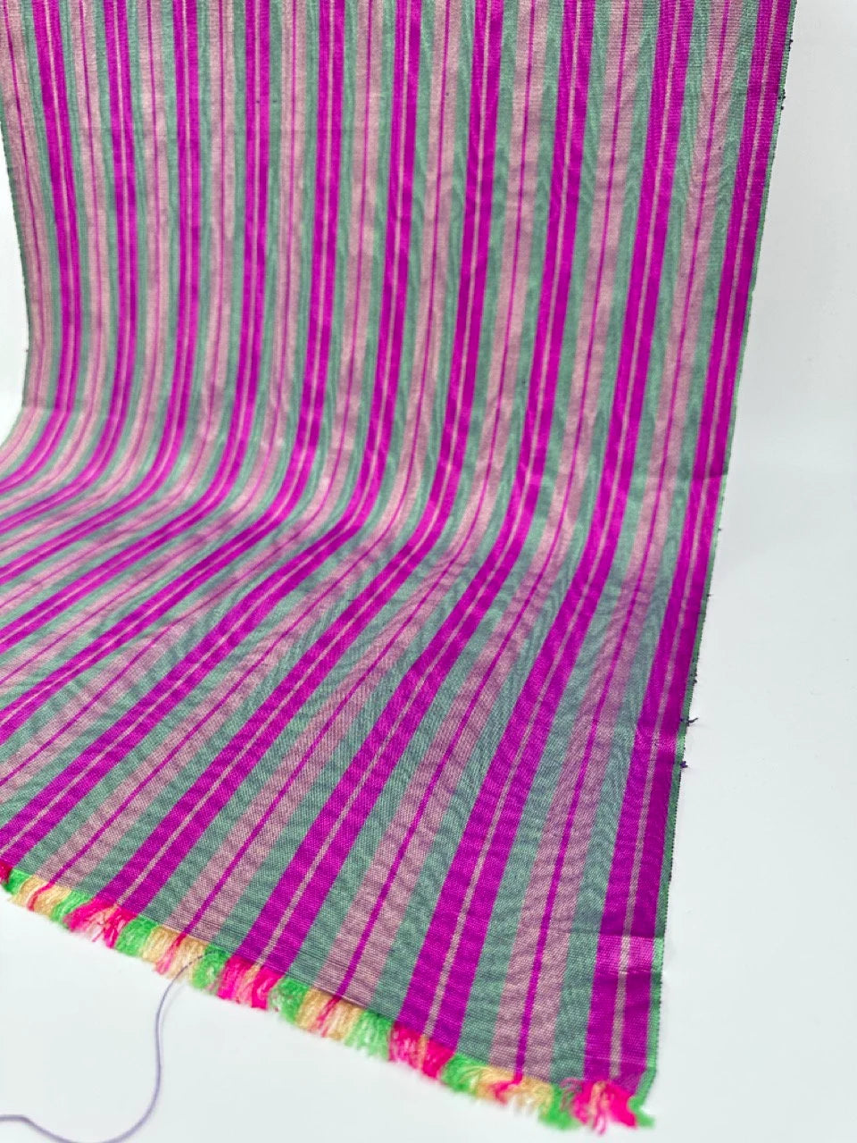 Pin Pink Striped Silk Home Textile Interior Fabrics Watermark Patterns.