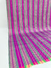 Pin Pink Striped Silk Home Textile Interior Fabrics Watermark Patterns.