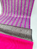 Pin Pink Striped Silk Home Textile Interior Fabrics Watermark Patterns.