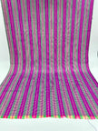Pin Pink Striped Silk Home Textile Interior Fabrics Watermark Patterns.