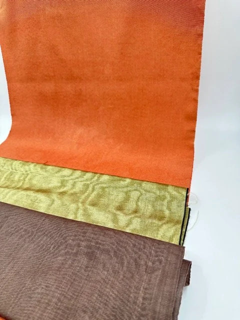 Osmanlı Başlık İçin Balkabağı Turuncu Lüks İpek Döşeme, Ev Tekstili İç Mekan Kumaşları: Yastık Kılıfları, Kimono Esintili Tasarımlar, İpek Şantung El Dokuma Kumaşlar