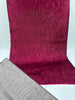 Burgundy Red Luxurious Silk Watermark Pattern Fabric.