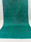 Green Moire Silk Home Textile Interior Fabrics, Watermark Pattern.