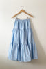 Light Blue Silk Fabric, Moire Silk Fabric, Silk By The Yard. Watermark Pattern.
